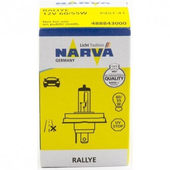 Лампа NARVA RALLYE H4 12V 60/55W P45t